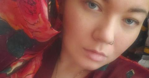 Amber taking a selfie.