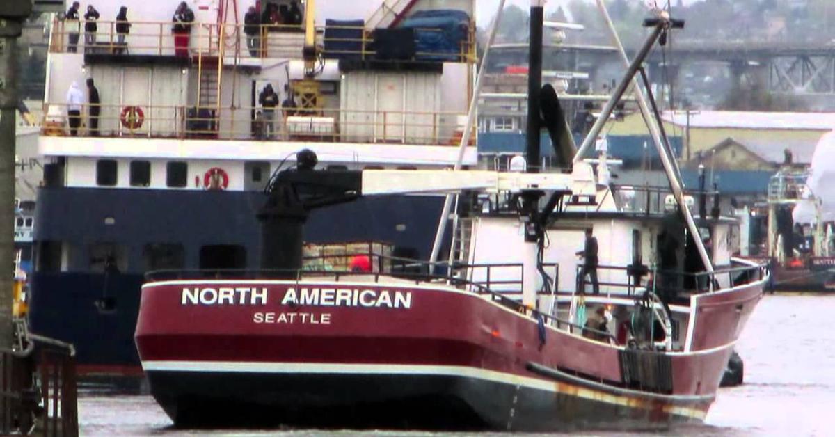 The crab fishing vessel 'North American'