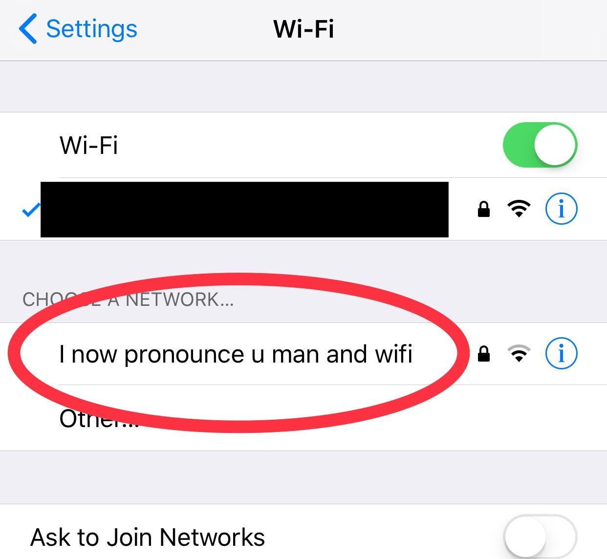 Has Own Wifi Hotspot With Strong Connection Won T Let You Use His