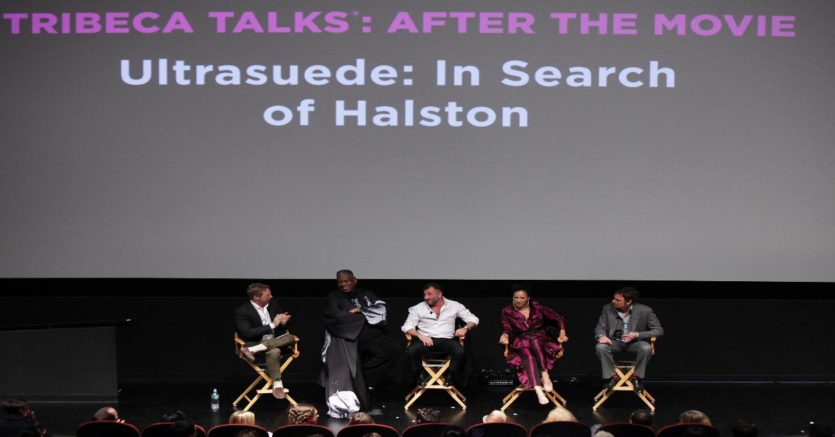 Whitney Sudler-Smith speaks onstage at the Tribeca Talks "Ultrasuede In Search Of Halston" during the 2010 Tribeca Film Festival 