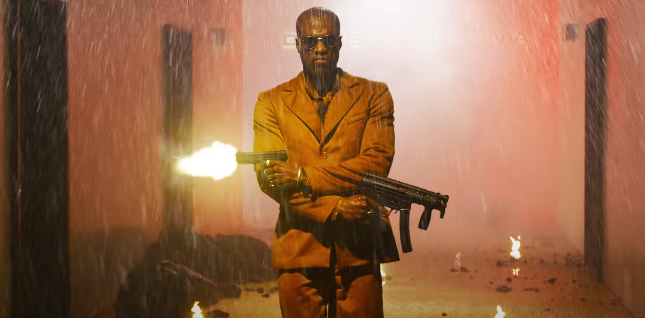 Yahya Abdul-Mateen II as Morpheus in 'The Matrix Resurrections'