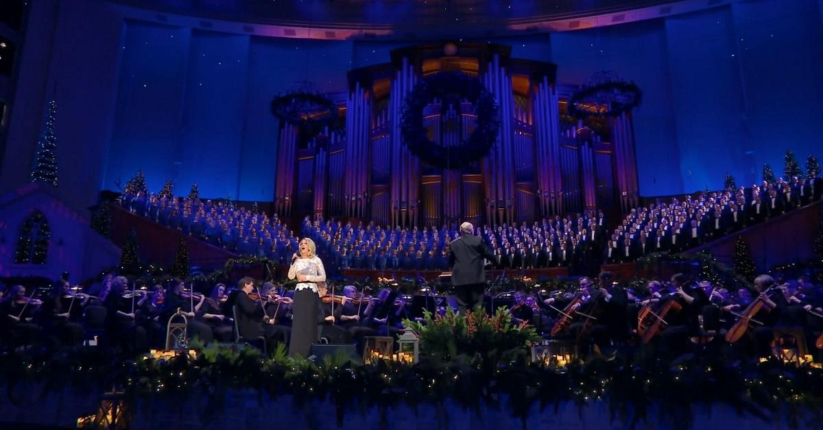 When Was the 'Christmas With the Tabernacle Choir' Special Filmed?