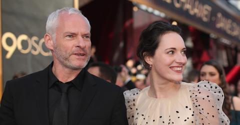Martin McDonagh (L) and Phoebe Waller Bridge attend the 90th Annual Academy Awards at Hollywood & Highland Center on March 4, 2018 in Hollywood, California