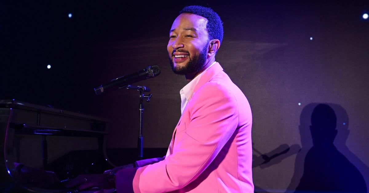 John Legend performs onstage during attends City Year LA's Spring Break at SoFi Stadium.