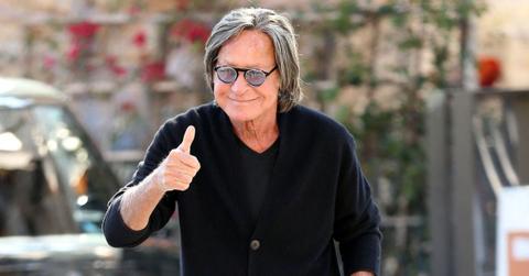 Mohamed Hadid giving a thumbs up.