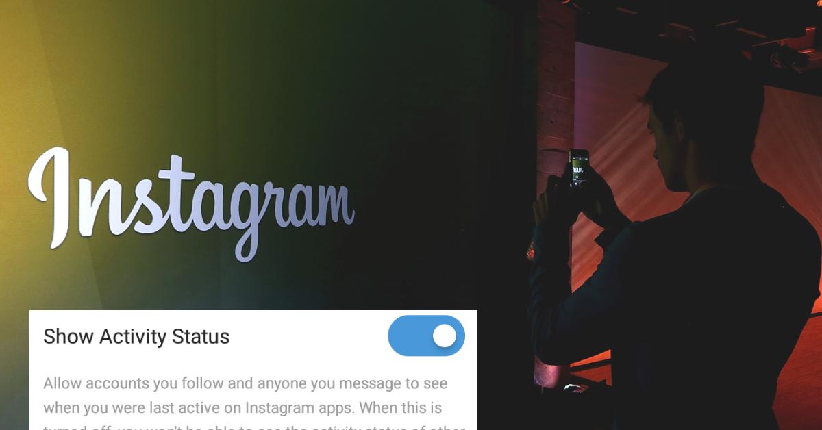 Instagram active status