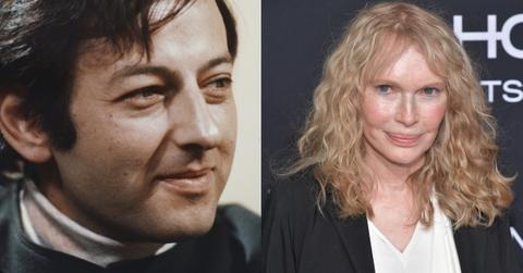 André Previn and Mia Farrow
