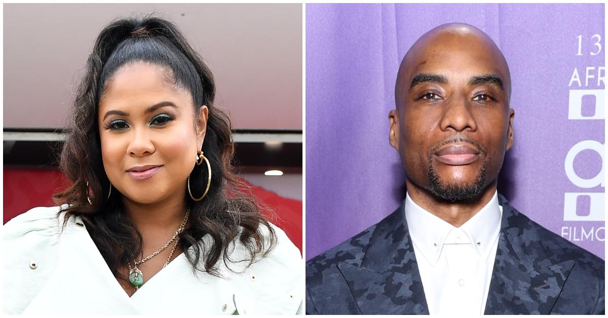 Angela Yee and Charlamagne Tha God