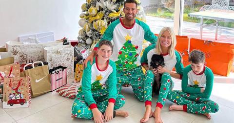 Sergio Carrallo, Caroline Stanbury, and her twin sons