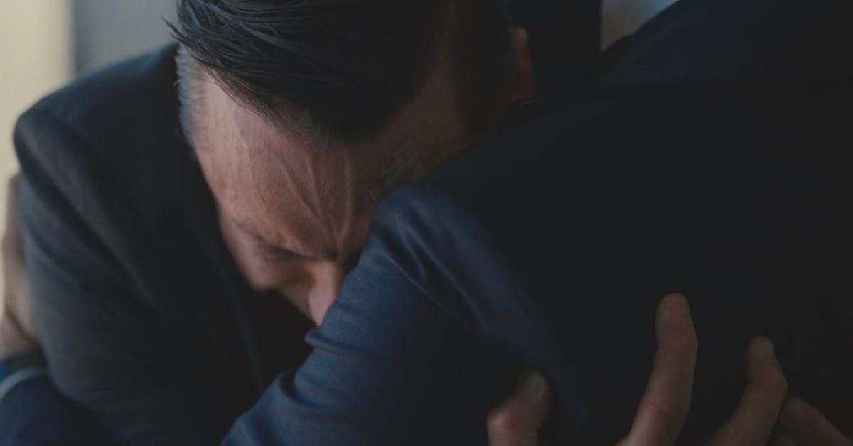 Roman hugs Kendall and pops his stitches in the series finale of 'Succession'