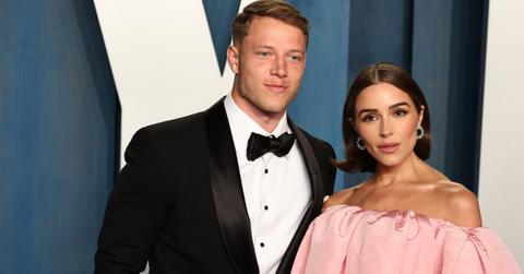 Christian McCaffrey and Olivia Culpo