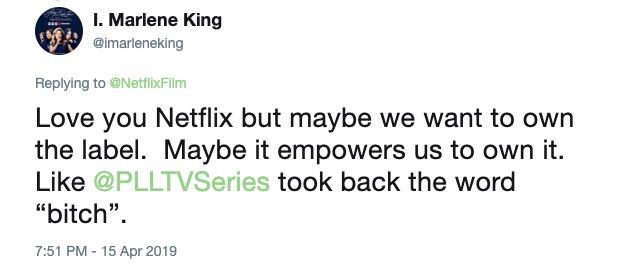 netflix marlene king