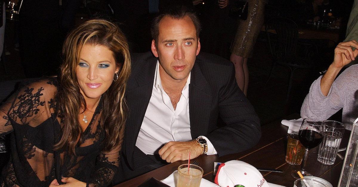 Lisa Marie Presley and Nicolas Cage