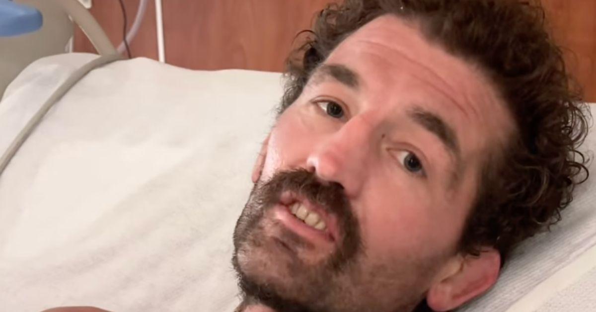 Ben Askren speaking from his hospital bed. 