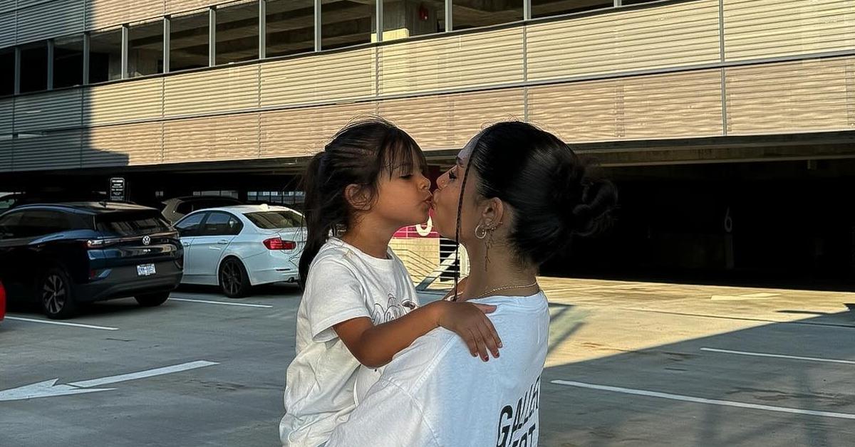 Huda Mustafa from 'Love Island' and her daughter