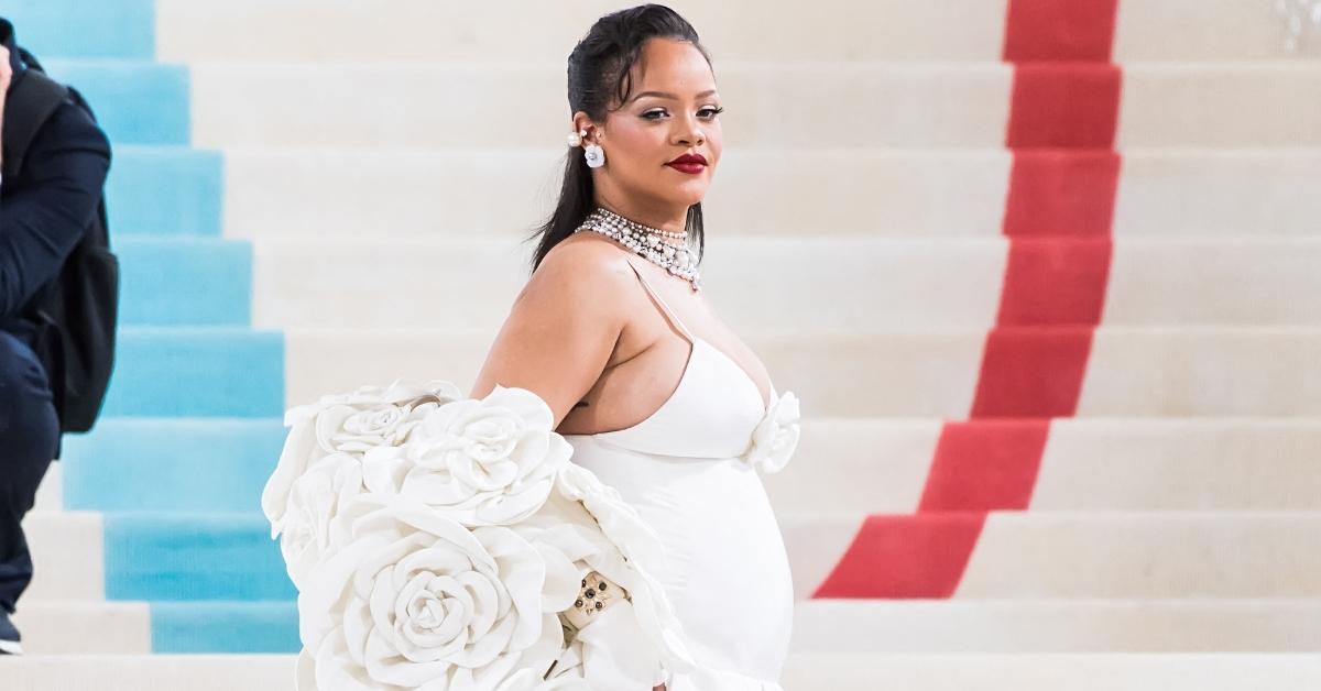 Rihanna at the 2023 Met Gala