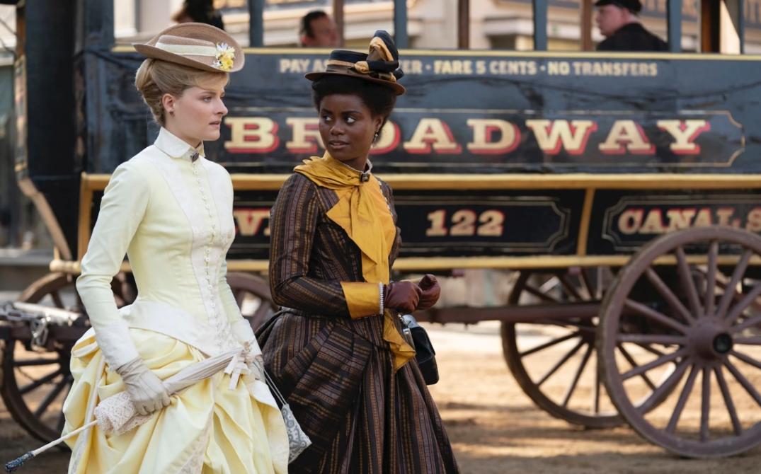 Marian and Peggy on HBO's 'The Gilded Age'.