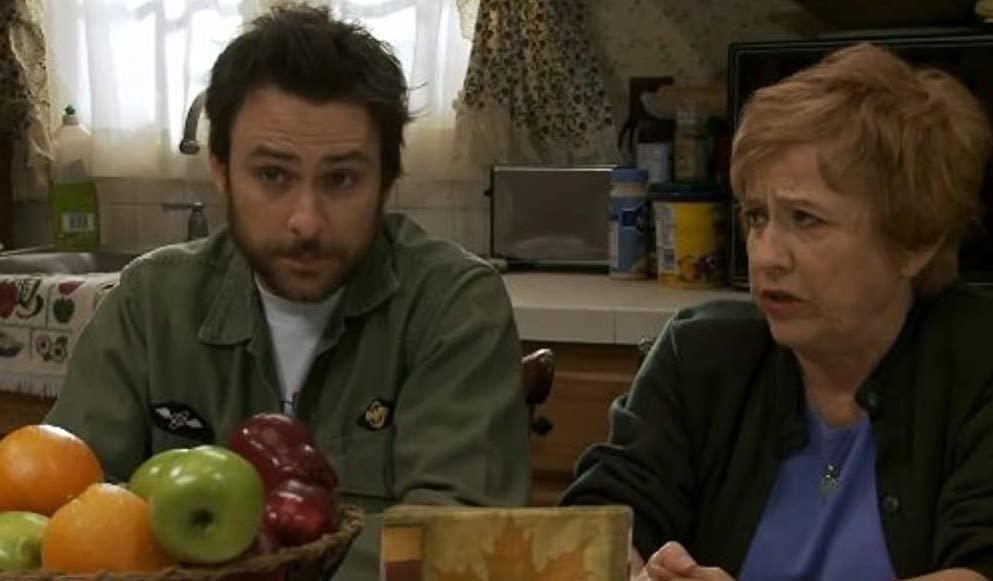 Charlie and his mom in 'It's Always Sunny in Philadelphia'