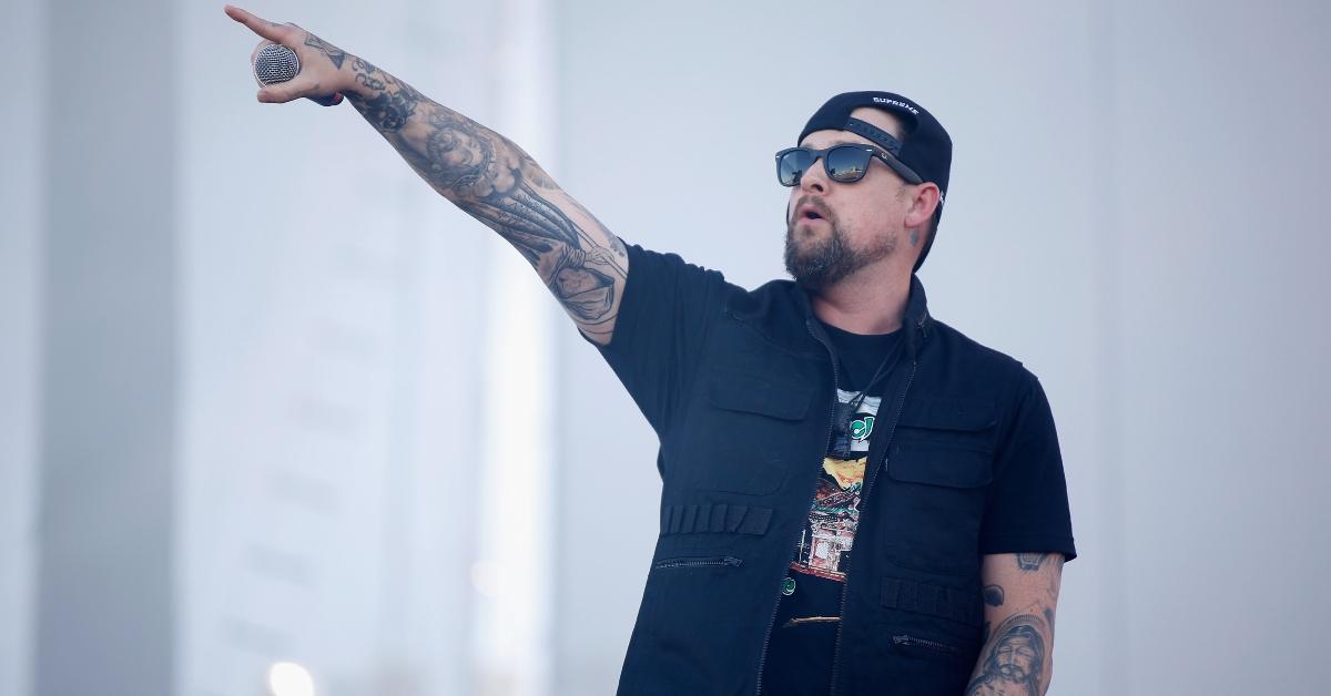 Good Charlottes Benji Madden unveils massive skull tattoo