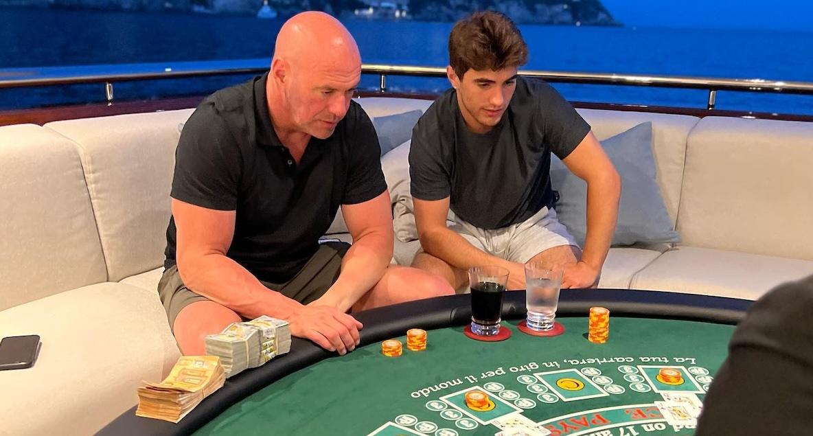 dana white son aidan