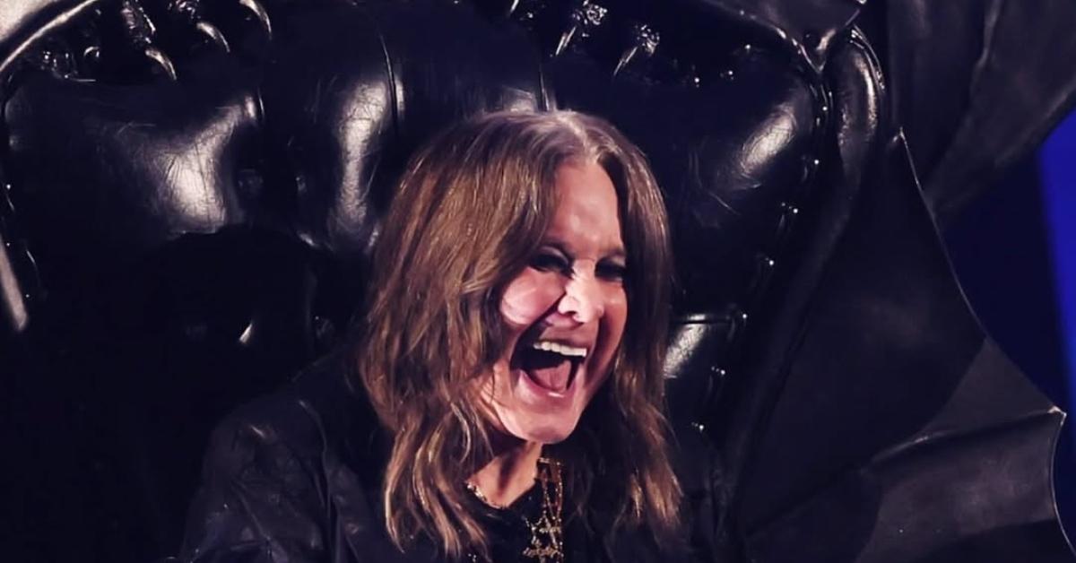 Ozzy Osbourne at Black Sabbath's farewell show, "Back to the Beginning."