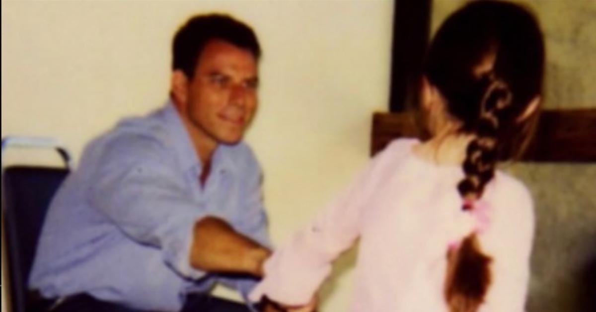 Erik Menendez with his daughter