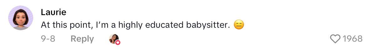 Comment on video of woman blaming No Child Left Behind for causing an education crisis.