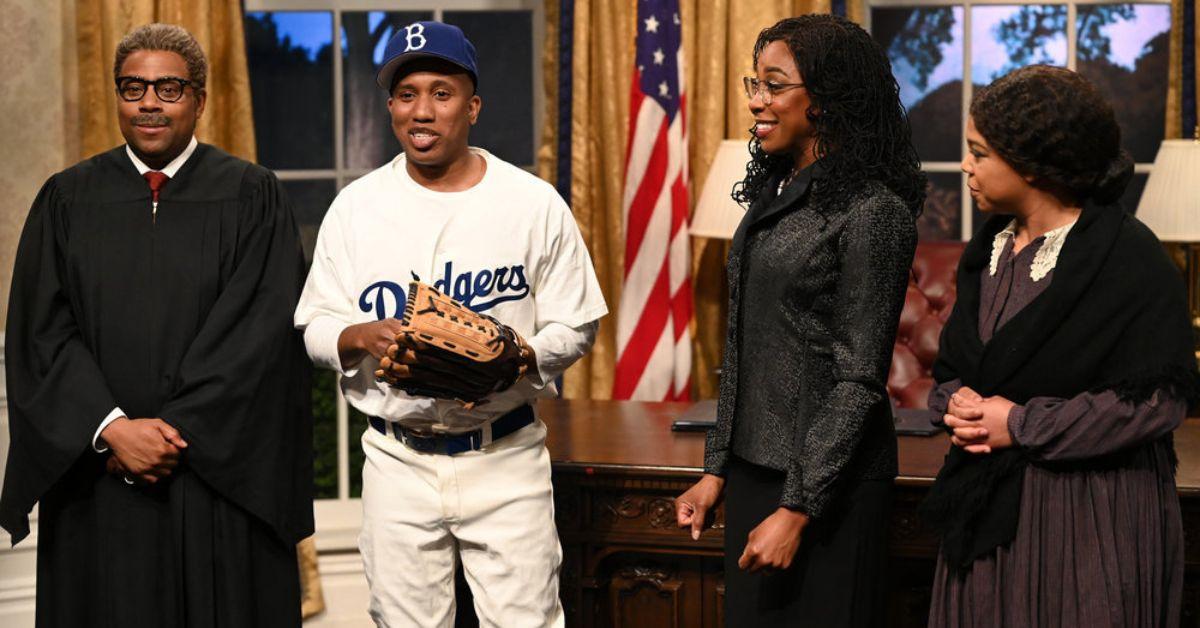 Kenan Thompson and Chris Redd on 'SNL.'