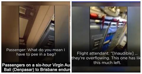 Airline Forces Passengers to Pee in Bottles on Horror Flight
