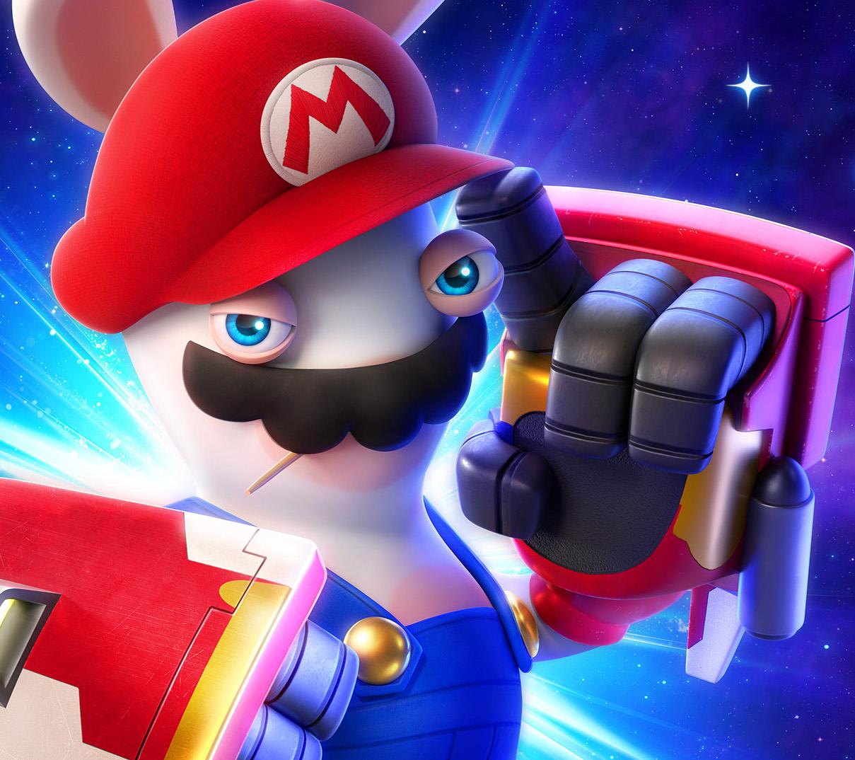 Rabbid Mario in 'Mario + Rabbids: Sparks of Hope'