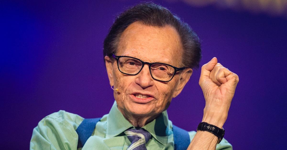 was larry king given the covid vaccine