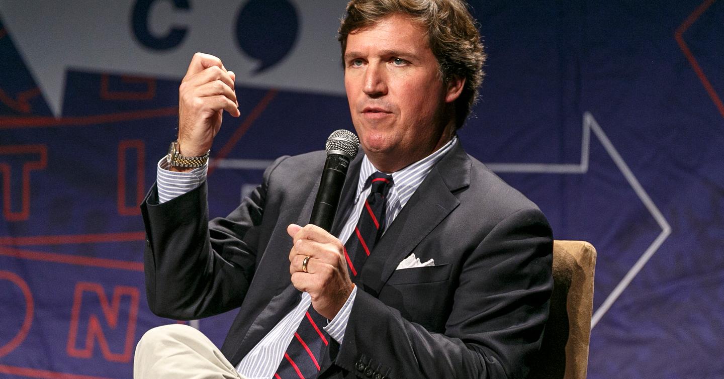 What happened to tucker carlson s lip fans are wondering