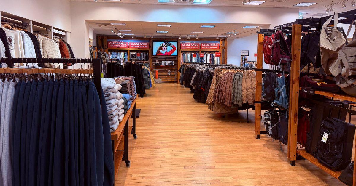 An Eddie Bauer Retail Store