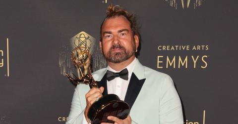 Marc Pilcher and his Emmy