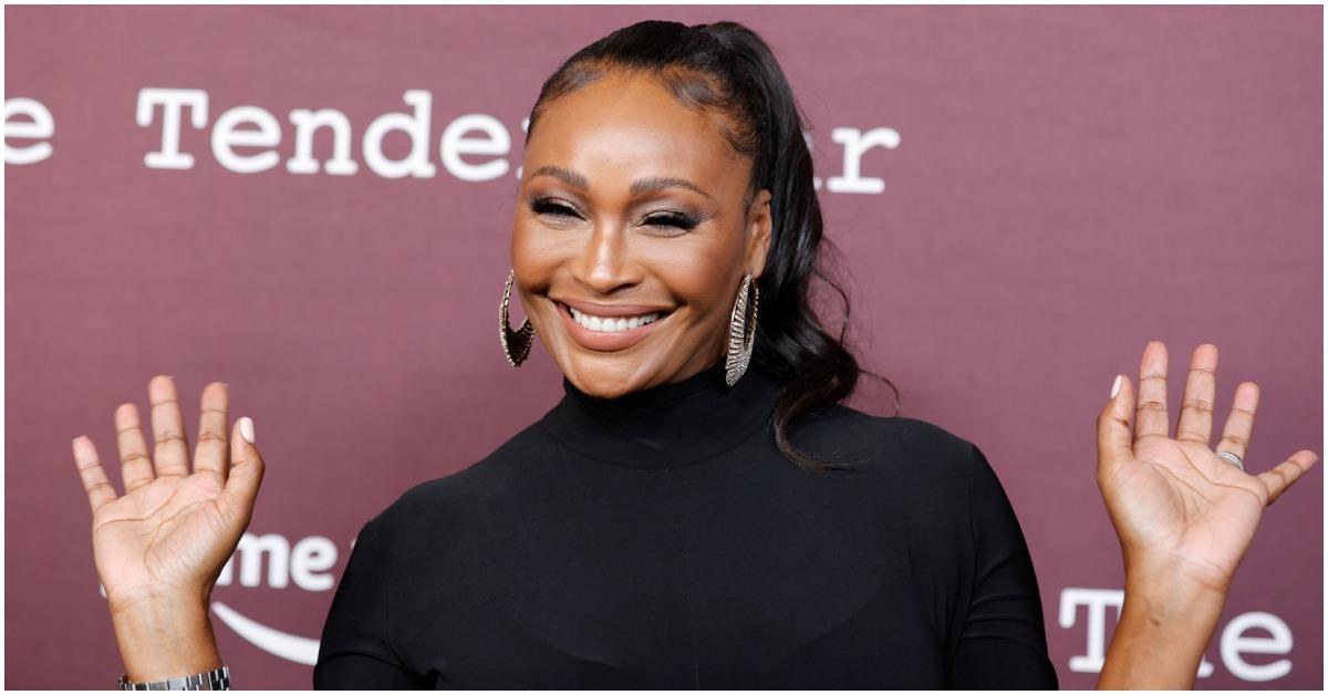 Cynthia Bailey of 'RHOA' smiling and posing on the red carpet.