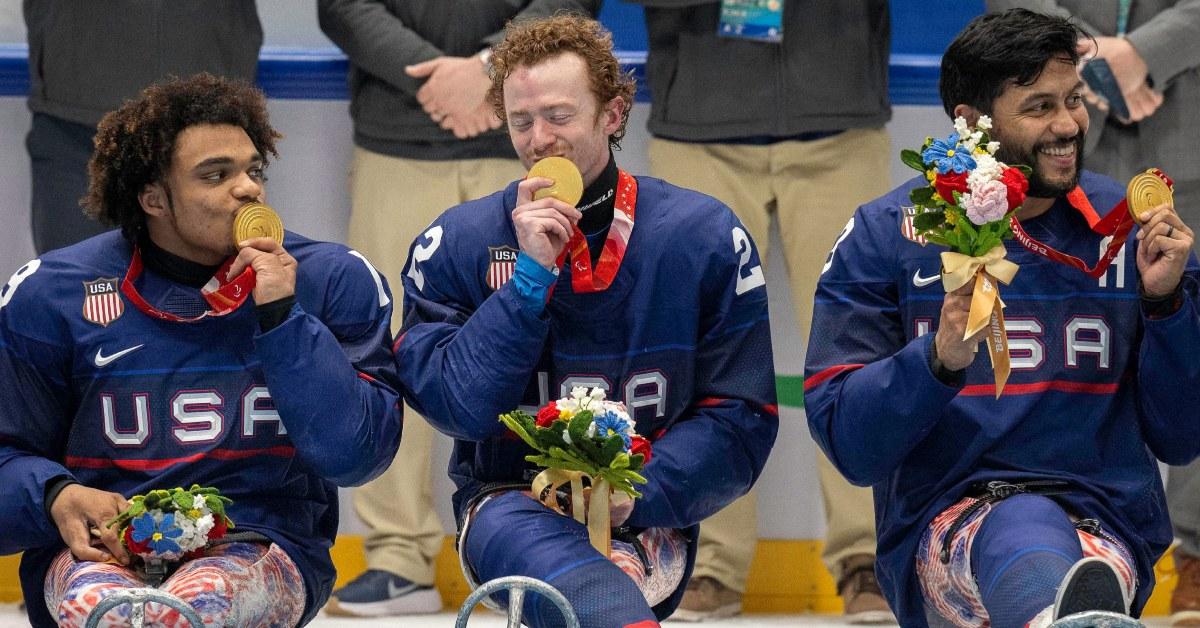 U.S. hockey team receives bronze medal in Beijing in 2022.