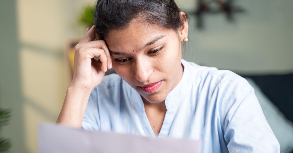 woman working