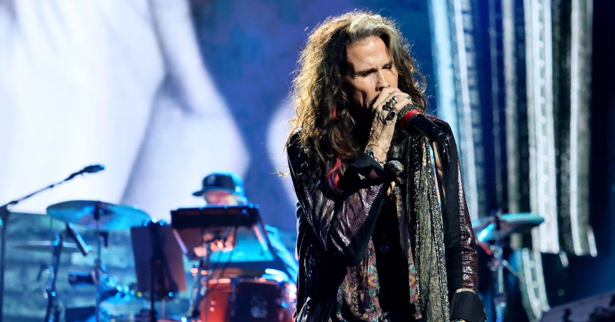 Steven Tyler performing with Aerosmith in November 2022.