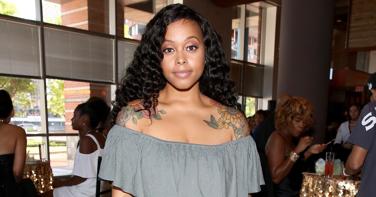 chrisette michele shoulder tattoos