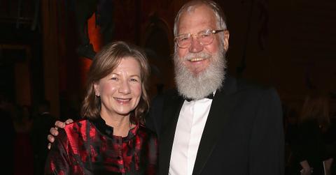 Regina Lasko and David Letterman attend The 2017 Museum Gala