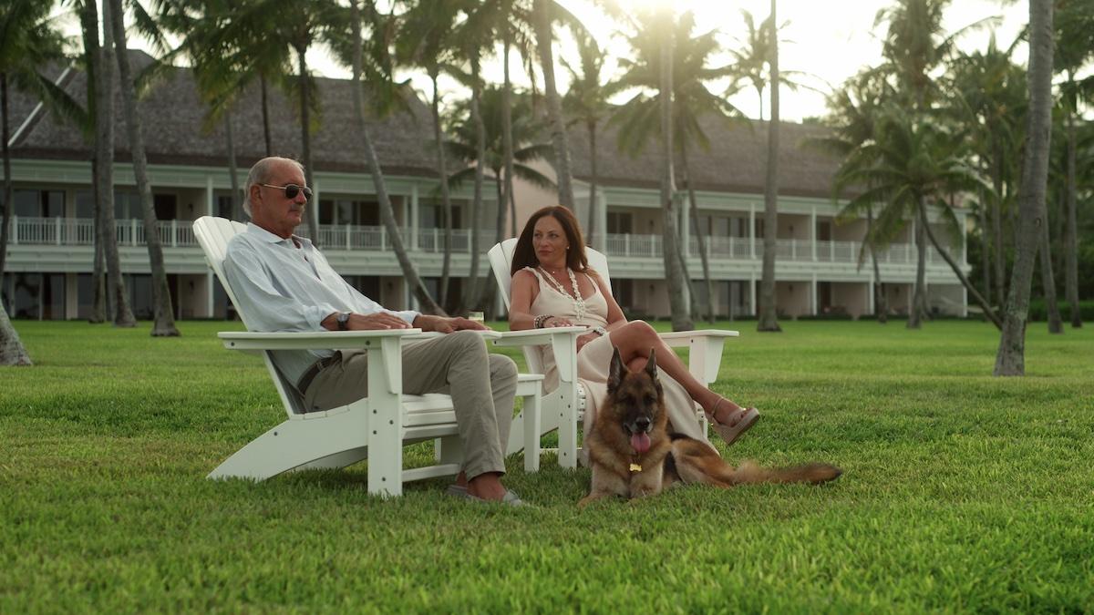 (L to R) Maurizio Mian and Carla Riccitelli in 'Gunther's Millions'