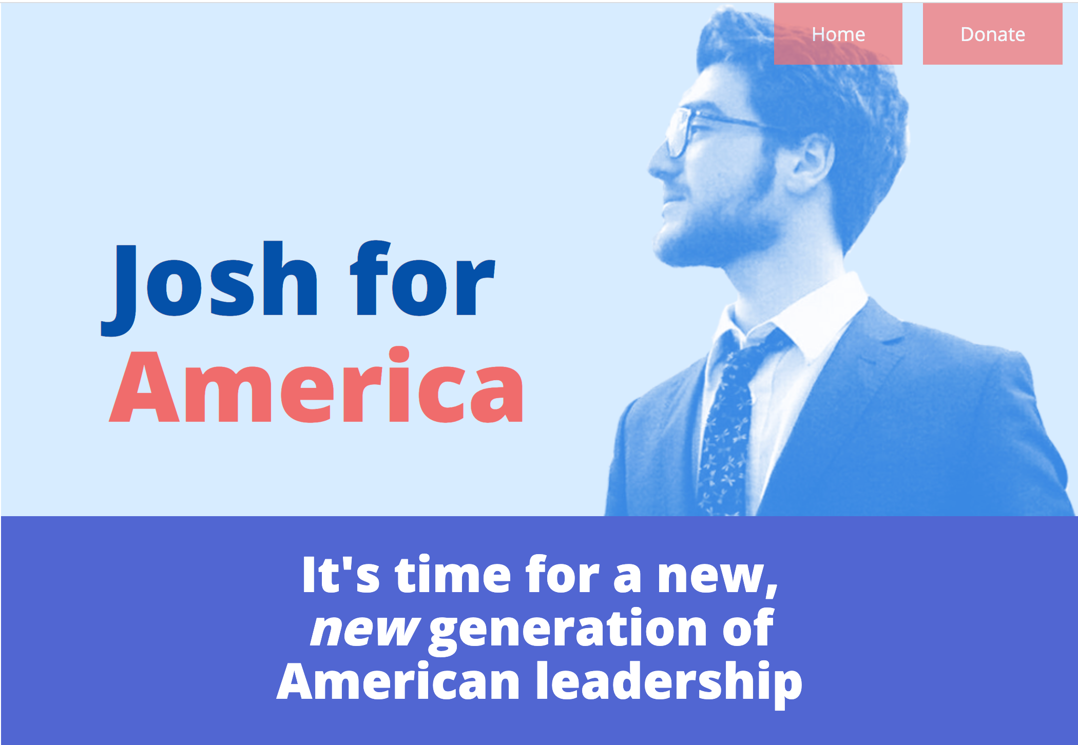 josh for america