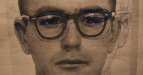 Sketch of the Zodiac Killer on 'The Most Dangerous Animal of All'