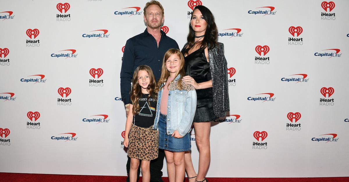 Ian Ziering and family attend iHeartRadio Music Festival at T-Mobile Arena on September 20, 2019 in Las Vegas,