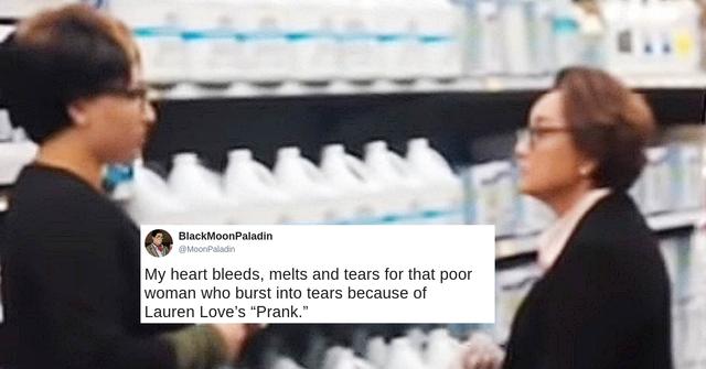 lauren love walmart prank cover