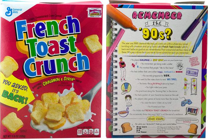 french toast crunch