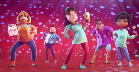 grubhub commercial meme