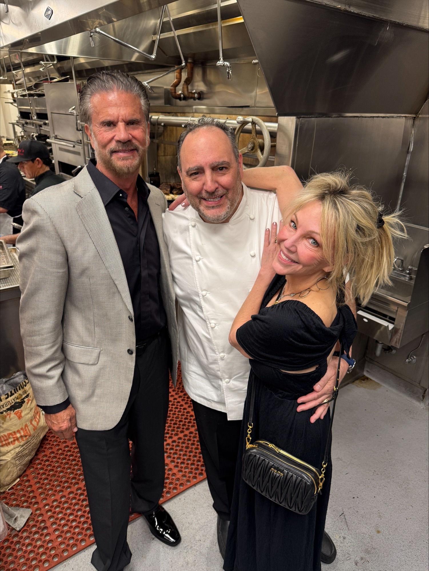 lorenzo lamas chef barry heather lockyear barrys prime steakhouse