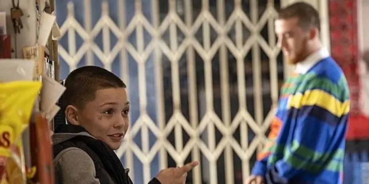 Ashtray and Fezco in the store on Euphoria.