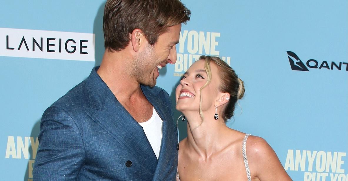 Sydney Sweeney and Glen Powell